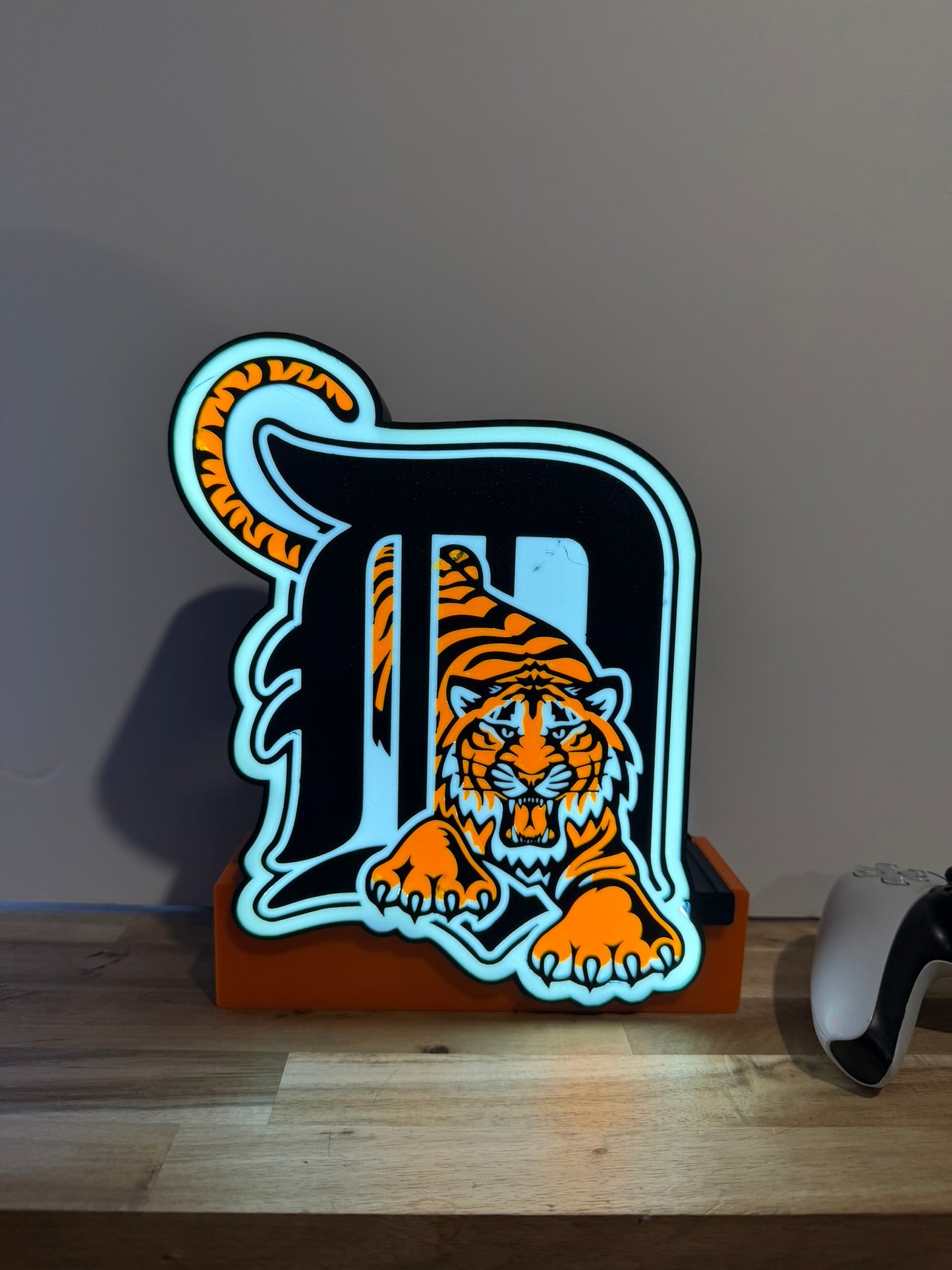 Vintage Detroit TIGERS LED Lamp