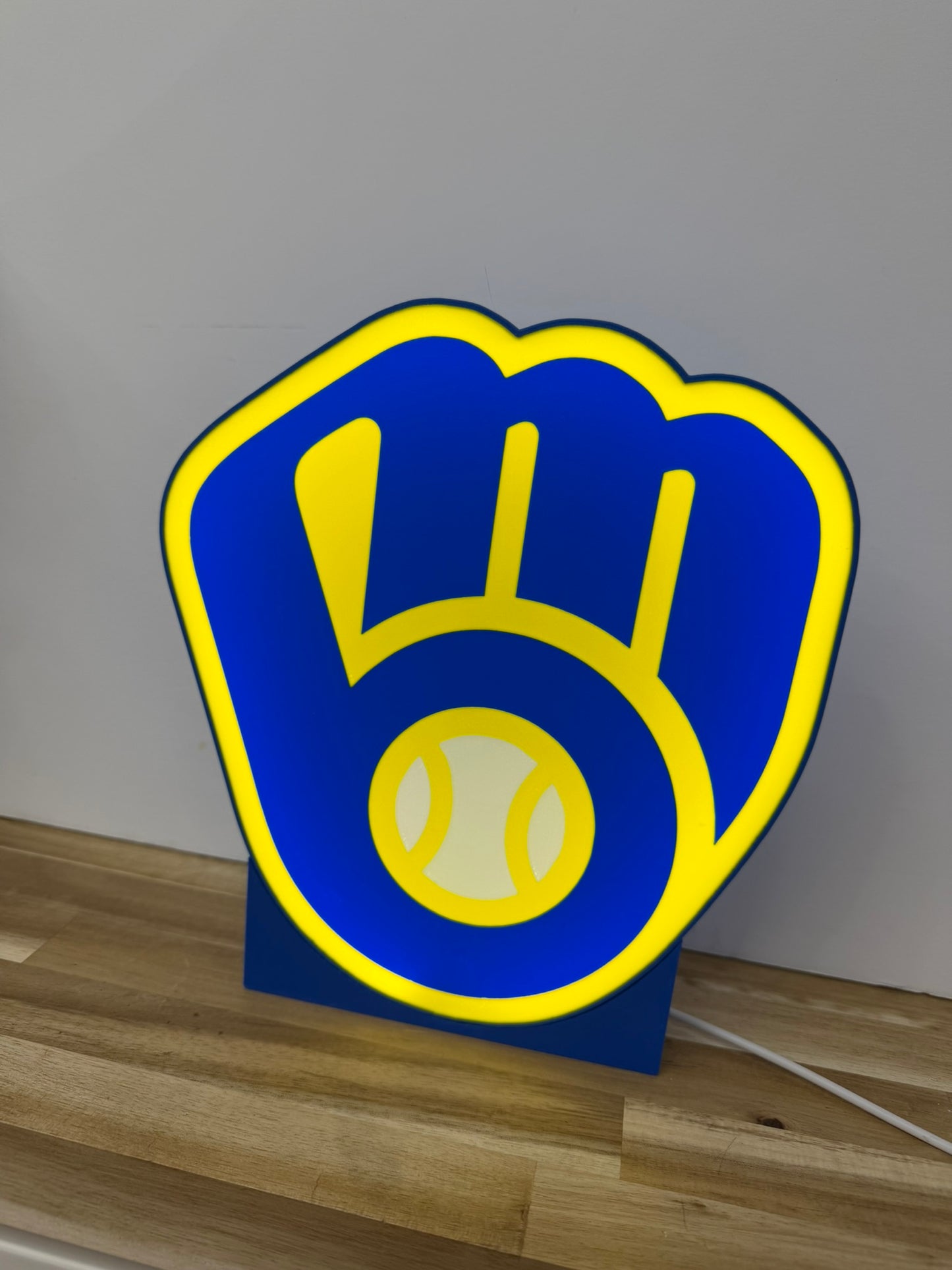 Milwaukee Brewers LED Lamp