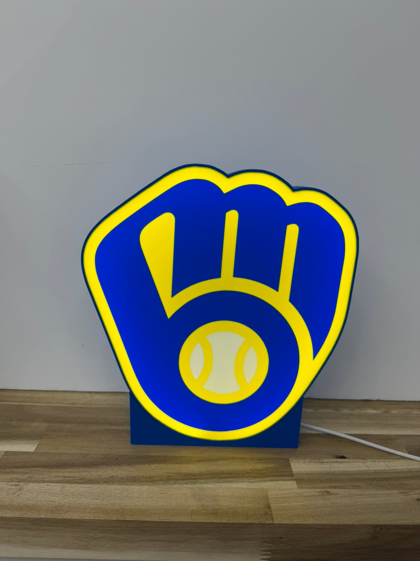 Milwaukee Brewers LED Lamp