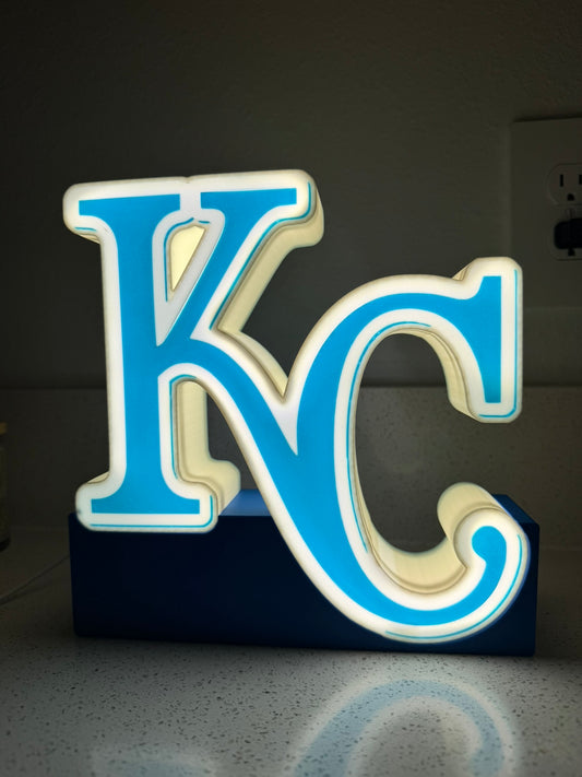 Kansas city Royals LED Lamp