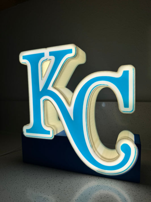 Kansas city Royals LED Lamp