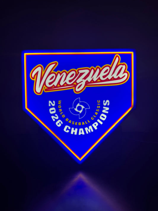 VENEZUELA WBC CHAMPIONS LED LAMP