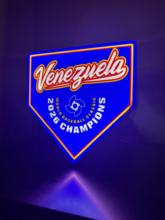 VENEZUELA WBC CHAMPIONS LED LAMP