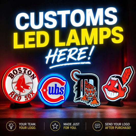 Didn’t find your favorite team? No problem - Custom LED Lamps